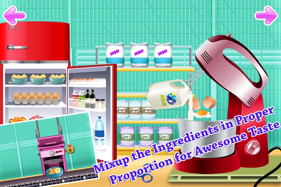 Ice Cream Maker Chef Cooking Games for Kids screenshot 4