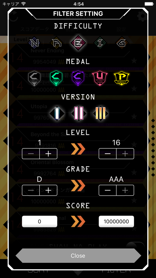 #4. SDVXPS (iOS) By: Naoto Onagi