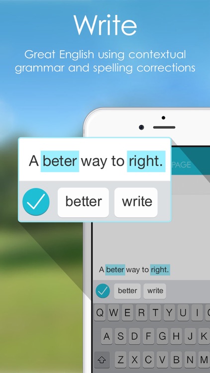 Page: English Grammar & Spell Checker + Translator