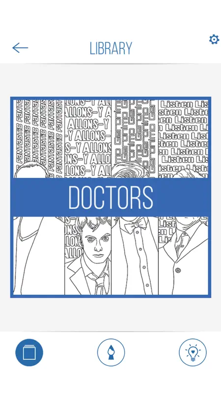 BBC Colouring: Doctor Who screenshot 1 of 5