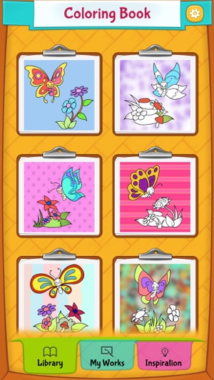 Erfly Colouring Pages On The Screenshots