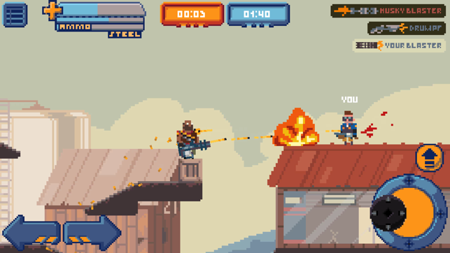 ‎Gangfort - Online 2D Platformer Shooter Screenshot