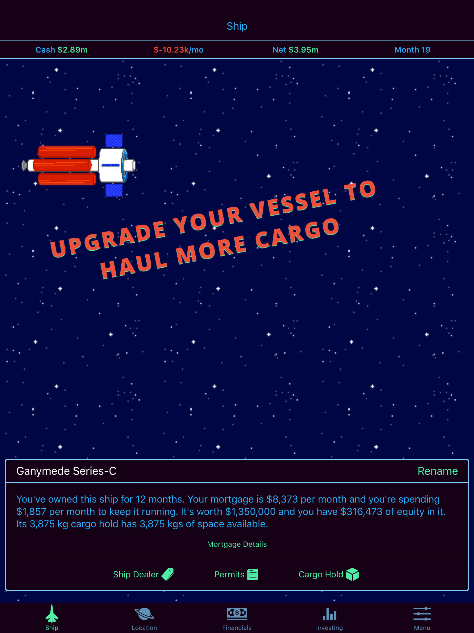 Limitless Fortune: Orbital Trade and Investment screenshot 8