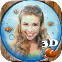 Câmera 3D aquário – editor de fotos e imagens engraçadas com peixes