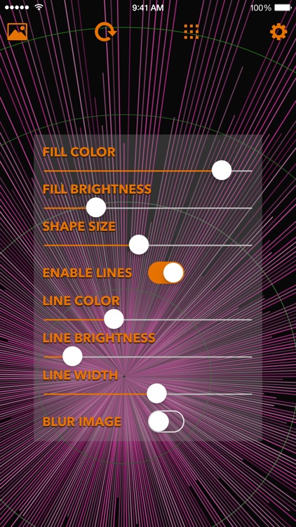 Custom Wall O' Matic - Geometric Wallpaper Generator screenshot-4