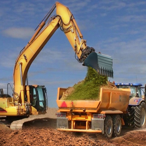 Excavator Crane Simulator 3D