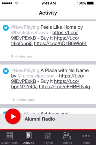 Alumni Radio screenshot 2