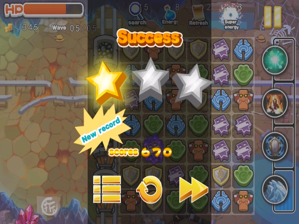 Zombie Defeat vs Mine Gem Defense
