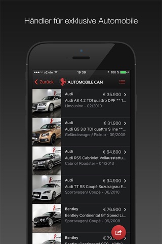 Automobile Can - Händler für exklusive Automobile screenshot 3