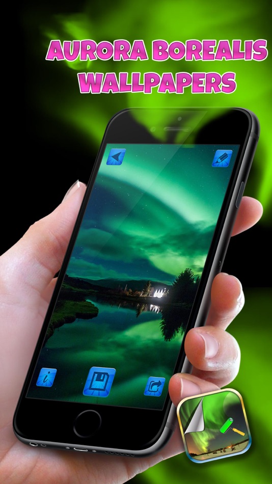 Aurora Borealis Wallpapers – Beautiful Northern Lights Pictures and Background Theme.s - 1.0 - (iOS)