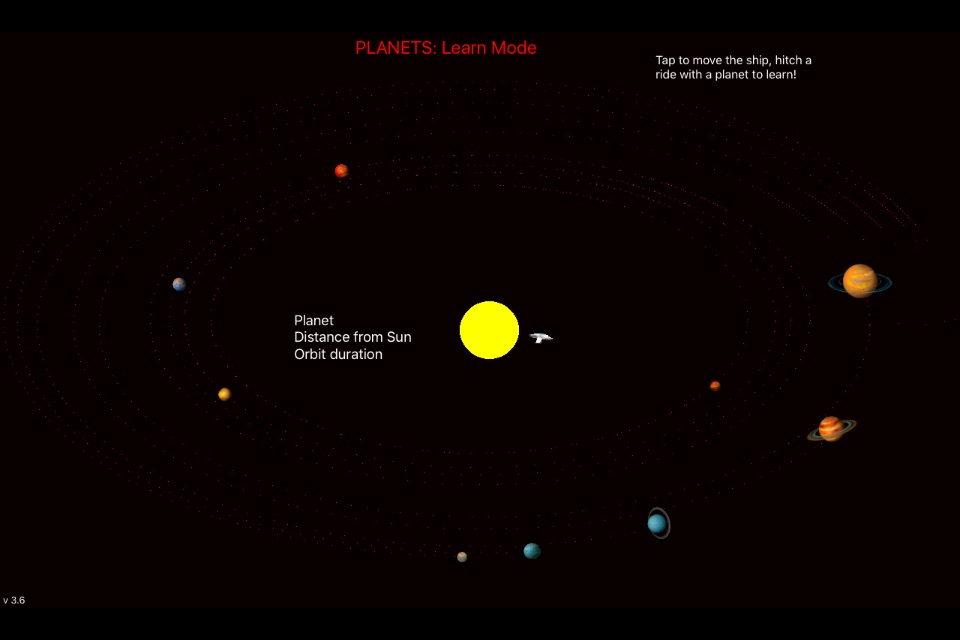 PLANETS: Learn Mode screenshot 2