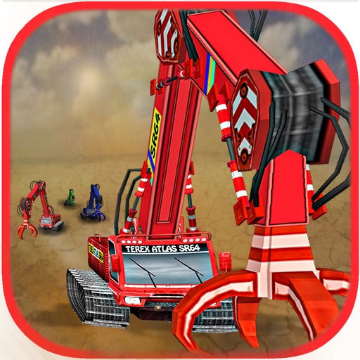 Excavator Race - 3D Heavy Duty Crane Racing Game iOS App