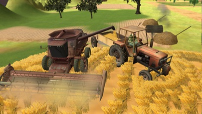 Screenshot #2 pour Farm Village Tractor - 3d simulator