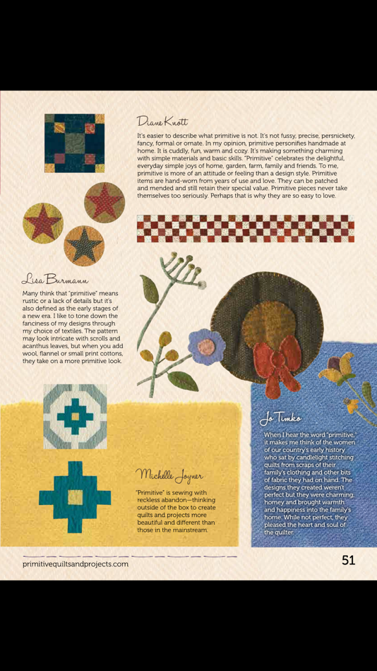 #5. Primitive Quilts and Projects (iOS) 由: Magzter Inc.