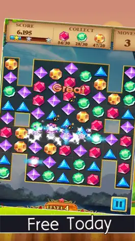 Game screenshot Cute Jewels Star Match 3 Free 2016 Edition mod apk