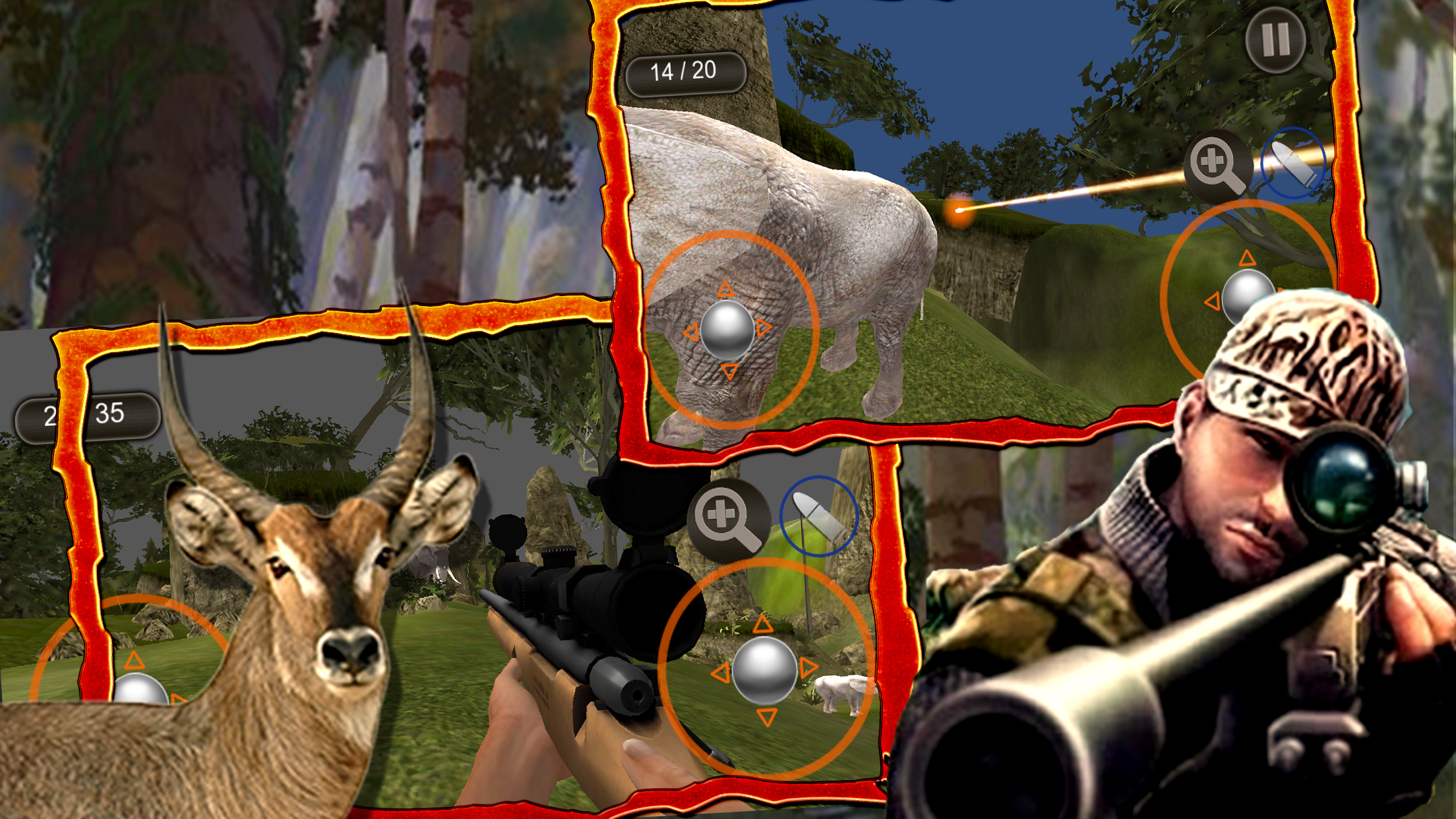 Brute Safari Wild Hunting screenshot 3