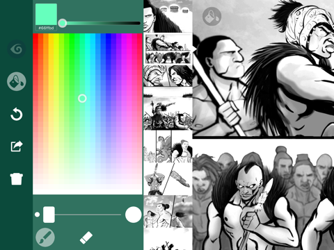 Ngā Atua Māori - Book 3: Te Pakanga i Te Paerangi/The Battle at Te Paerangi iPad screenshot