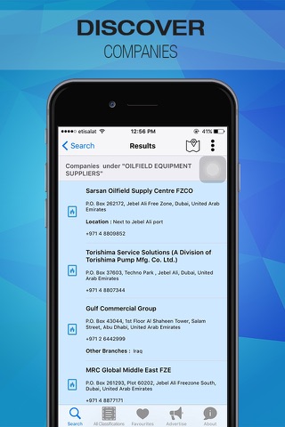 Oil and Gas Directory - Middle East screenshot 2