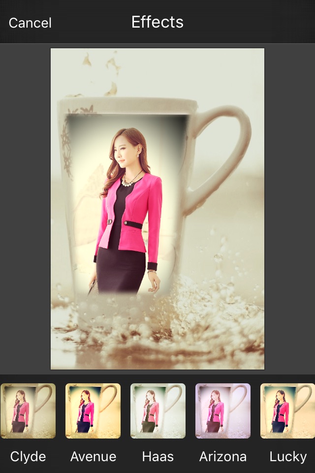 Coffee Cup Photo Frame & Photo Editor screenshot 3