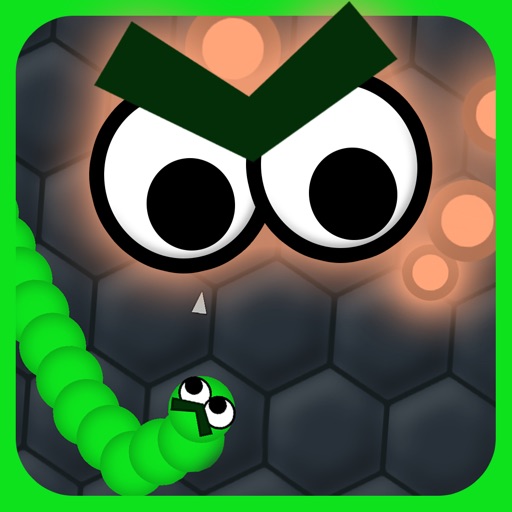 Slimy .IO: Snake Snither MMO -Run, Eat Color Dot Icon