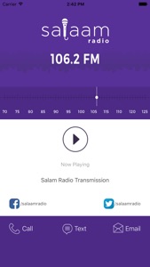 SalaamRadio screenshot #2 for iPhone