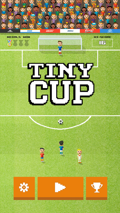 Screenshot #3 pour Pixel FreeKick - Soccer Tiny Cup