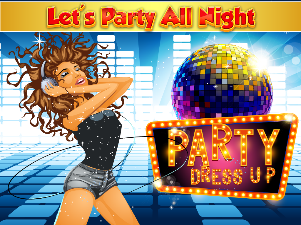 Party Dressup:Free Fashion Salon game for girls screenshot 8