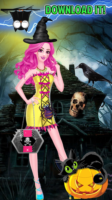 Screenshot #3 pour Monstre Girl Dress Up Party Makeover Salon Maquill