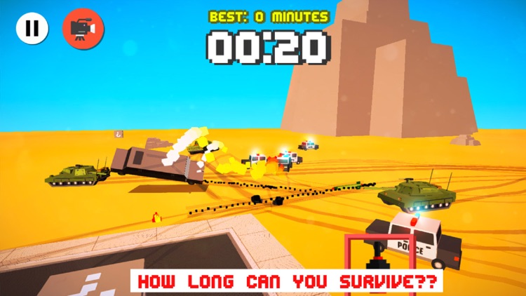 Drifty Dash - Smashy Wanted Crossy Road Rage - with Multiplayer screenshot-3
