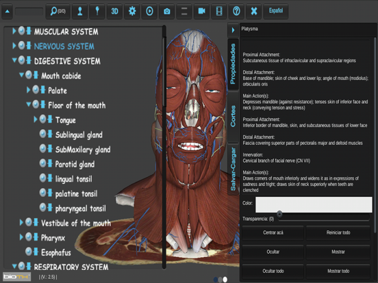 BioTK Head and Neck iPad screenshot 5 - Medical app