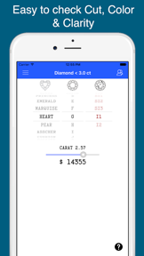 Diamond and Gem Price Guide screenshot
