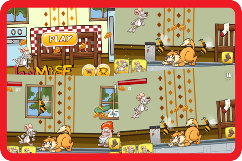 Jerry Mouse & Cat Adventure Game - náhled