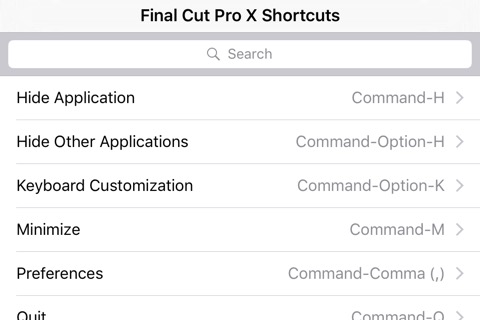 Shortcut: Final Cut Pro X Editionのおすすめ画像4