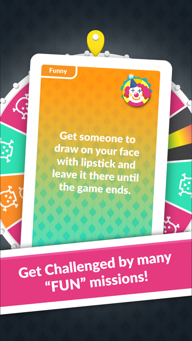 Screenshot #2 pour Clash Of Friends Free -Spin the DARE WHEEL with FUN