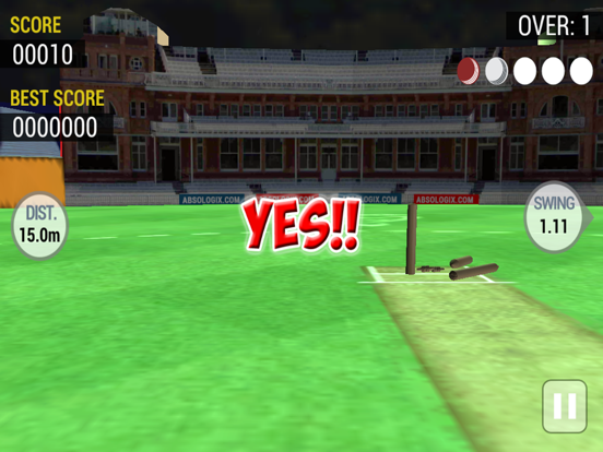 Cricket International Cup League 2017 iPad screenshot
