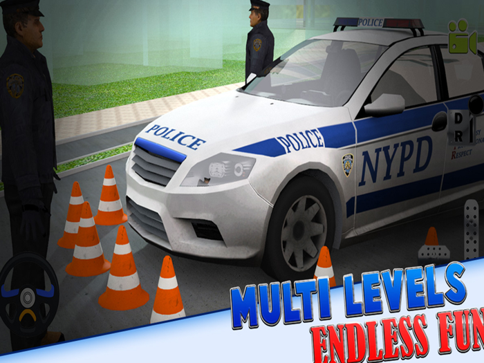 Cop Car Driving3d