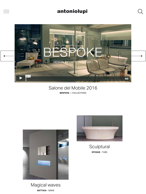 Screenshot #4 pour antoniolupi