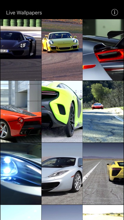 Supercars Live Wallpapers