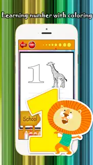 123 coloring book for children age 1-10: games free for learn to write the spanish numbers and words while coloring with each coloring pages iphone screenshot 2