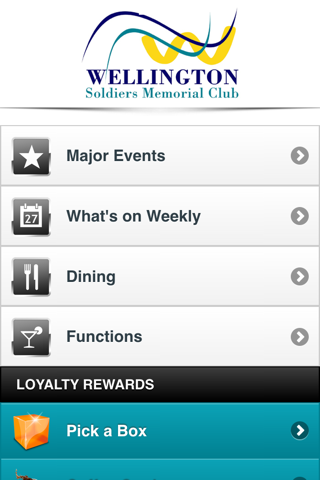 Wellington Soldiers Memorial Club screenshot 2