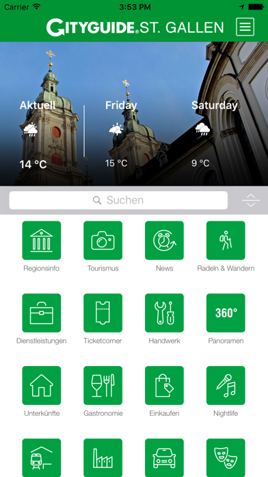 Screenshot #1 pour St. Gallen App