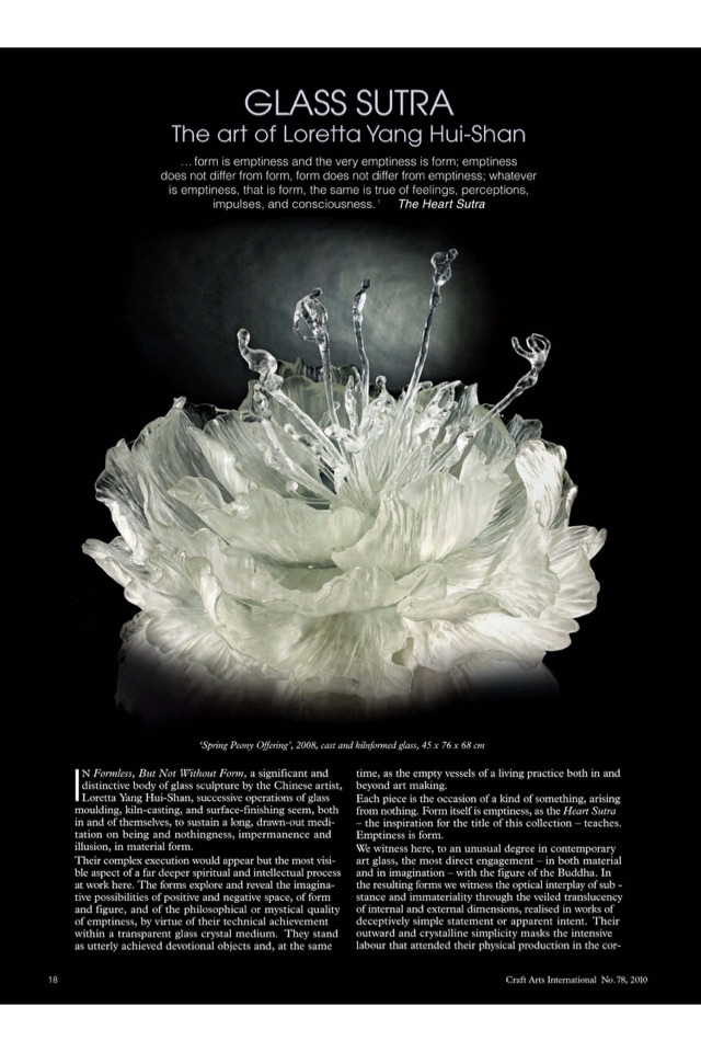 Craft Arts International Magazine – Contemporary, Visual and Applied Arts screenshot 3