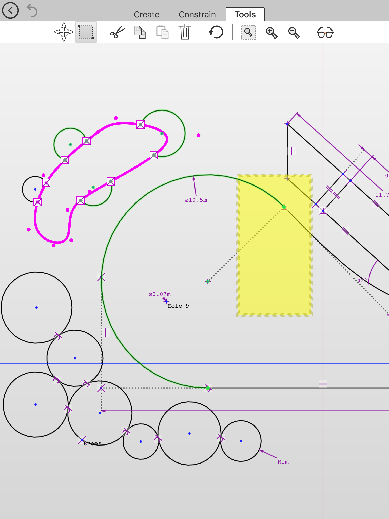 Updraw - create 2D CAD drawings with dimensions