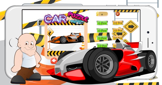 ゲーム ジグソーパズルトラック 列車 レースカー 子供 Freeのおすすめ画像1