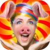 Pig Face Photo Stickers – Funny Face Changer and Animal Head Picture Montage Maker