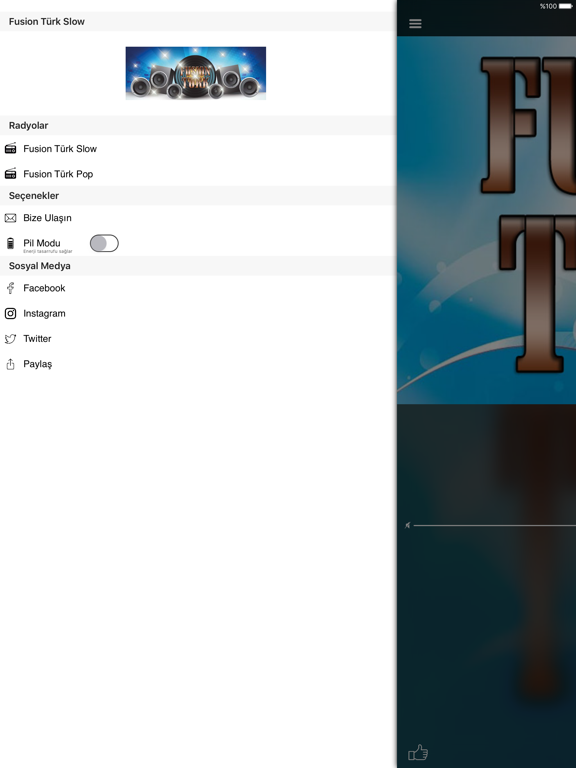 Screenshot #5 pour Fusion Türk Radio