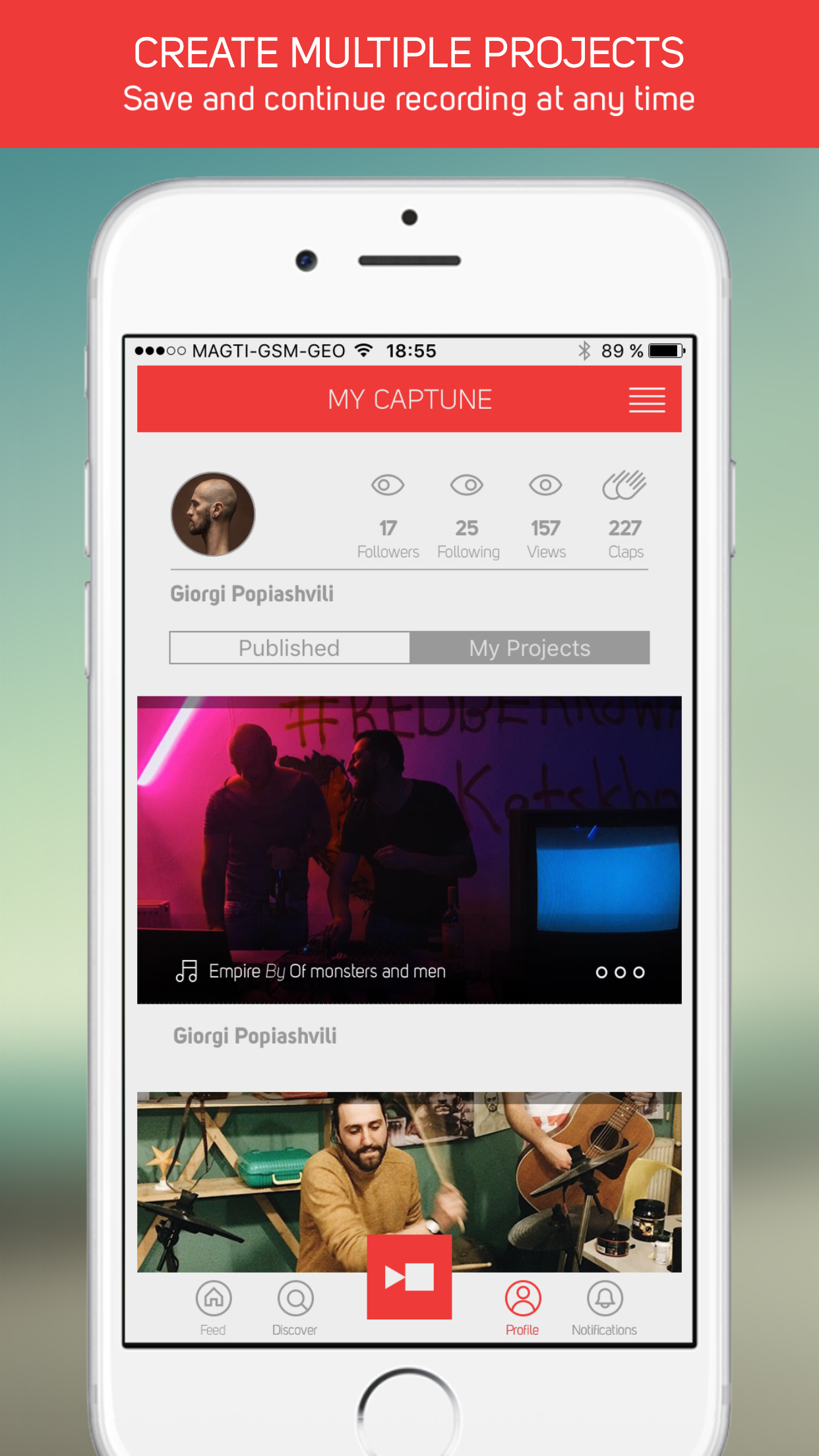 Captune - Music Video Community