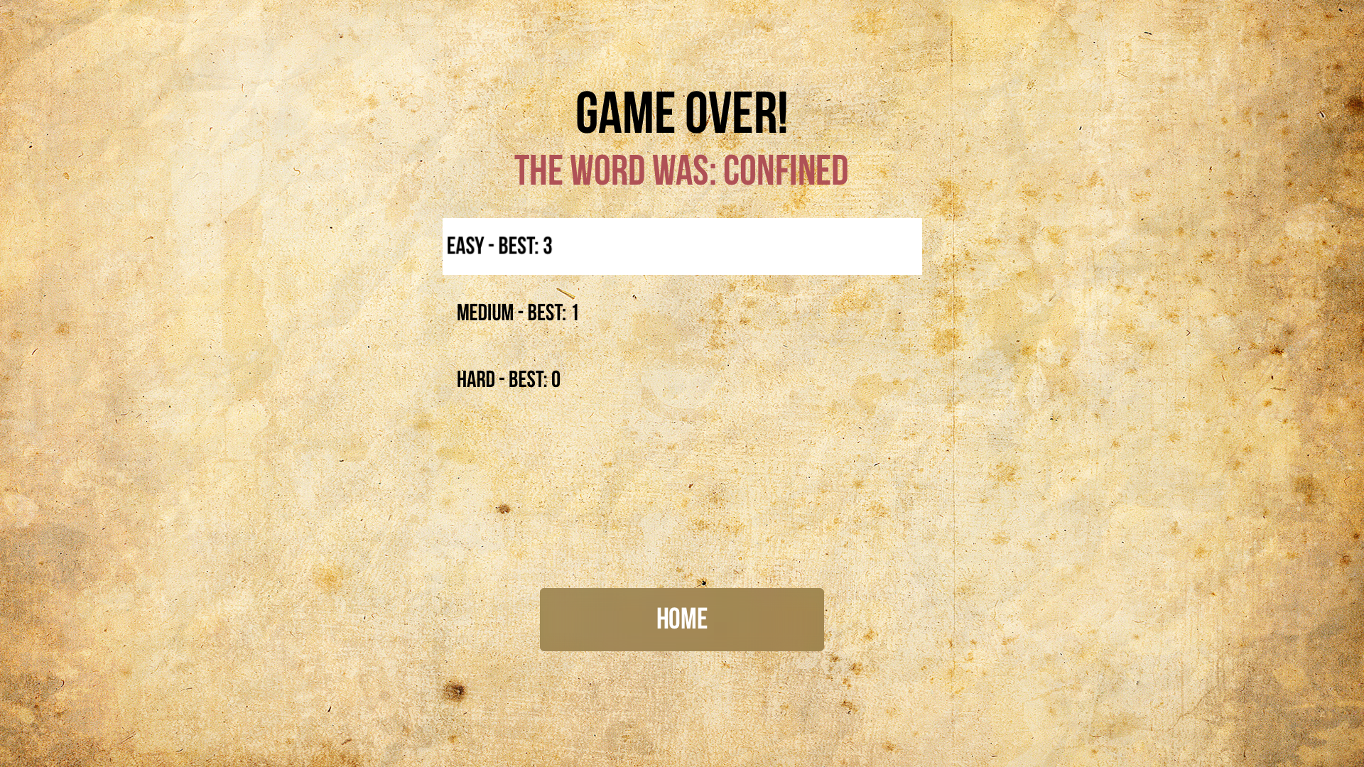 Hangman - A Vocabulary Game screenshot 4