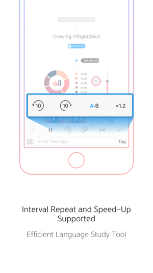 ‎VONO for Lecture Recording and Lecture Notes Screenshot