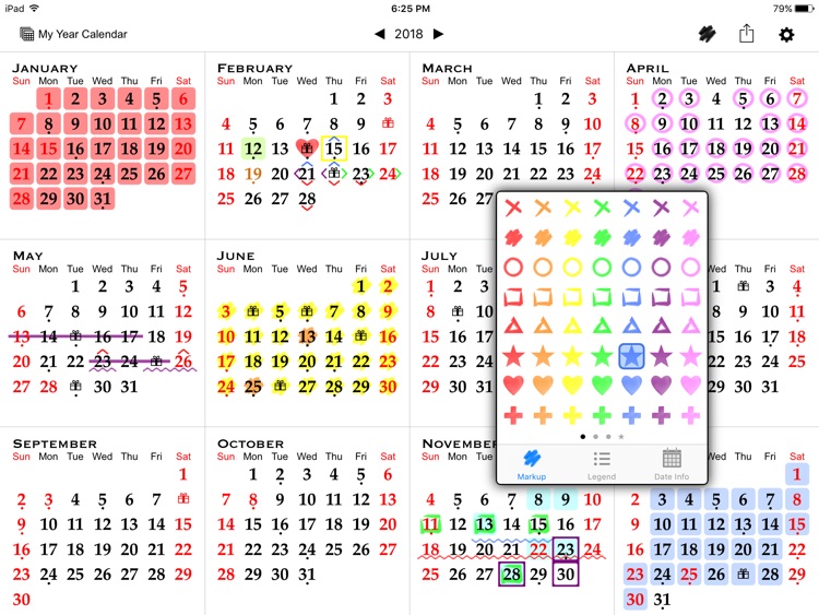 All-in-One Year Calendar – The Customizable Planner